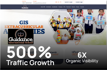 Guidance School Sees 500% Organic Growth in 6 Months with Strategic SEO