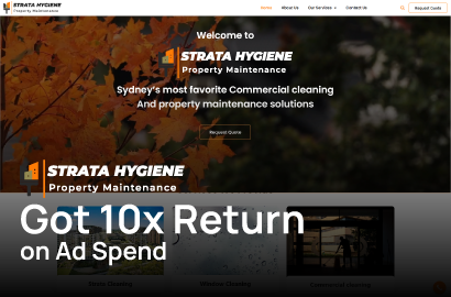 STRATA HYGIENE Generates $493,086 in Revenue with a 10x ROI on $49,710 in Ad Spend